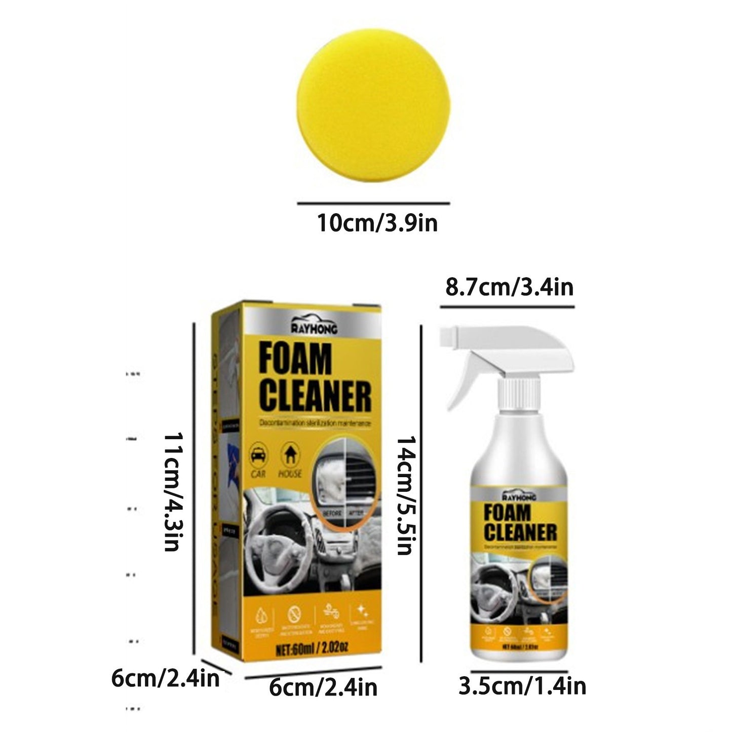 FreshFoam - Multifunctional Foam Cleaner
