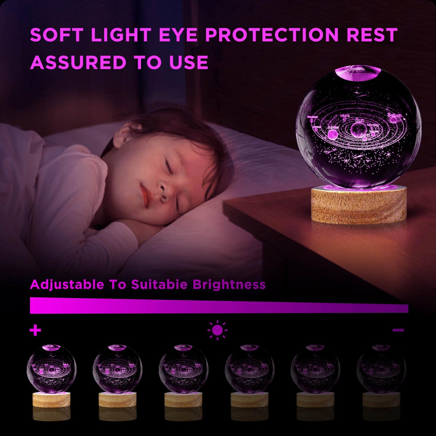 Ski&Cela 3D Crystal Lamp Ball