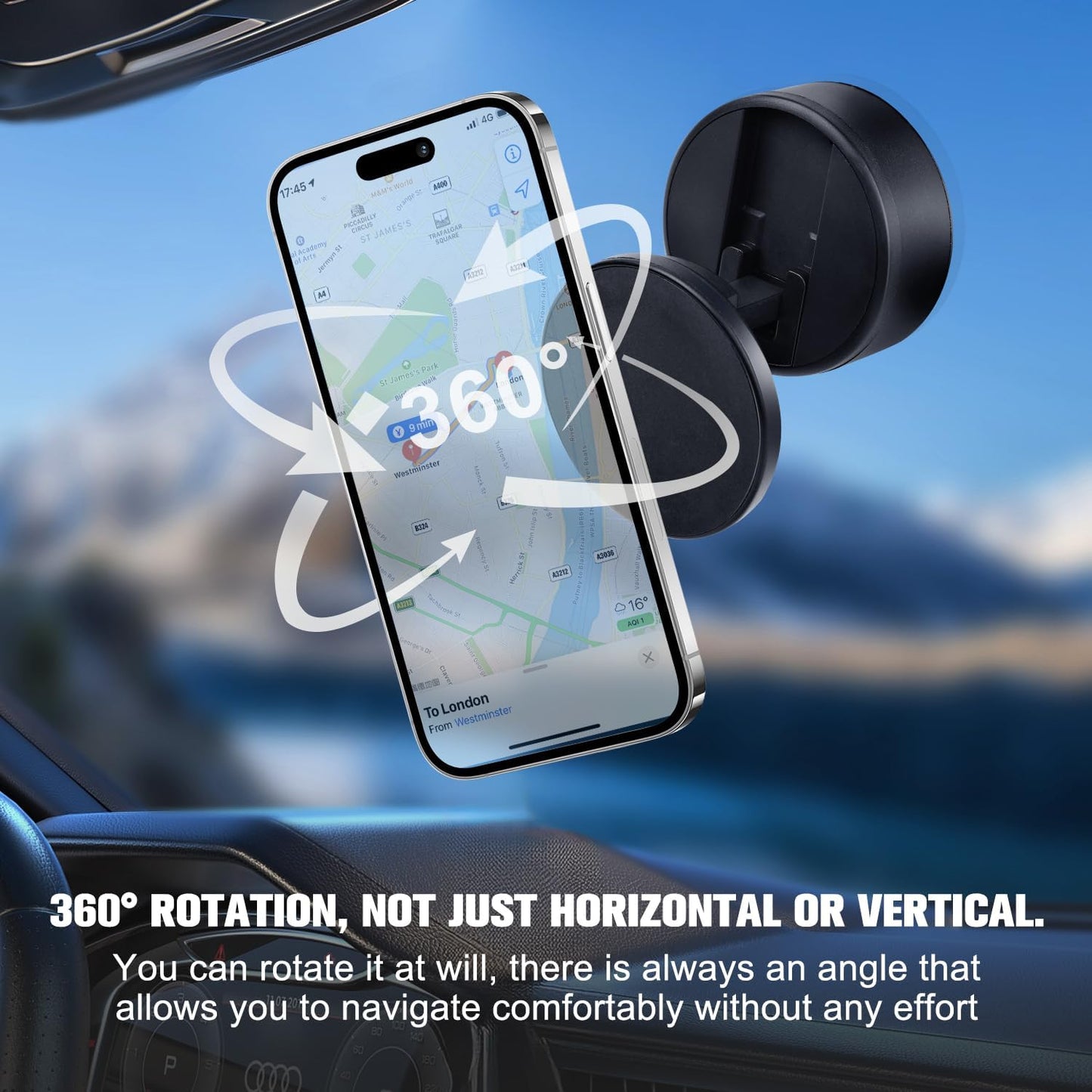 TitanHold® - Magic Magnetic Suction Phone Holder (All Phones)