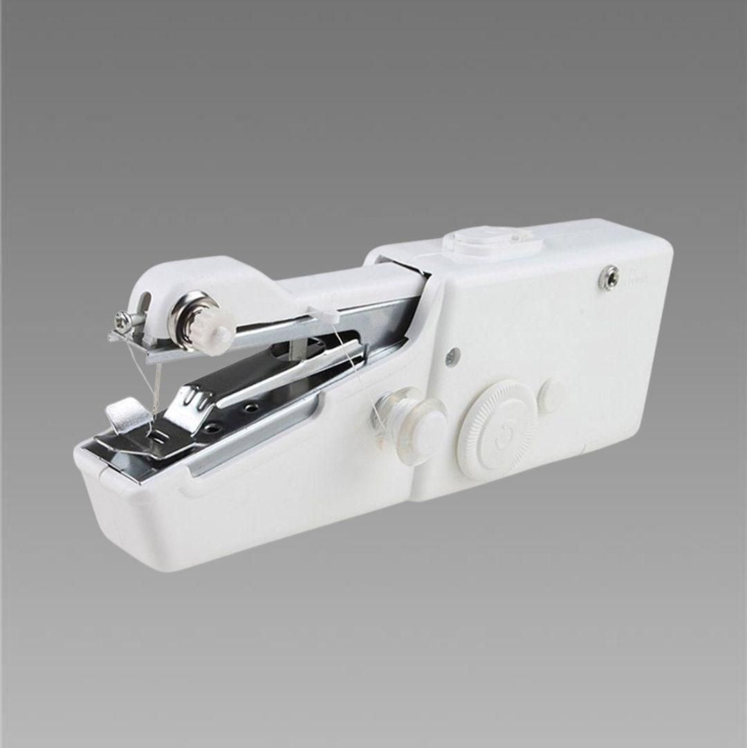 Stitch Handheld Cordless Portable White Sewing Machine