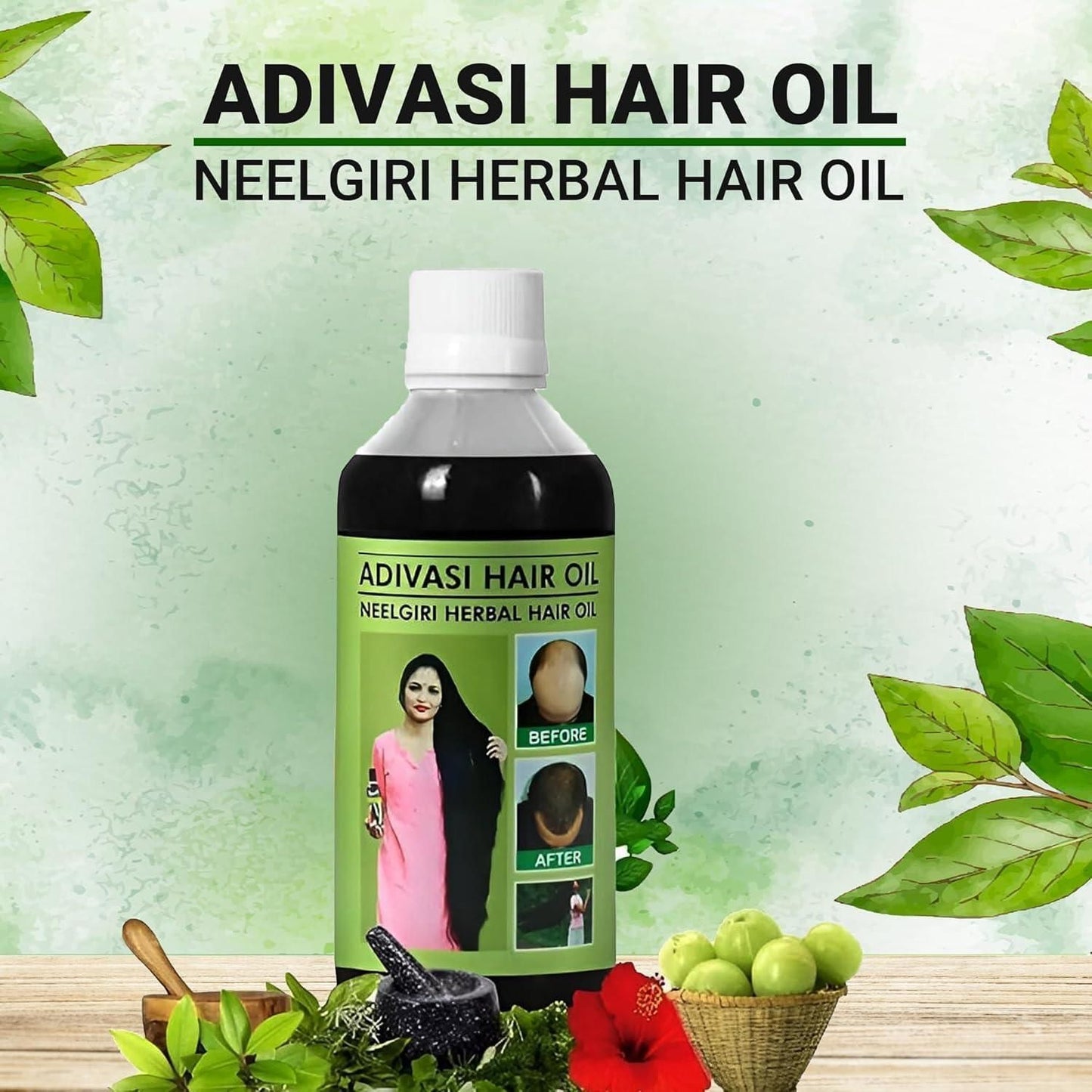 Original™️ Adivasi Hakki Pakki Herbal Hair Oil