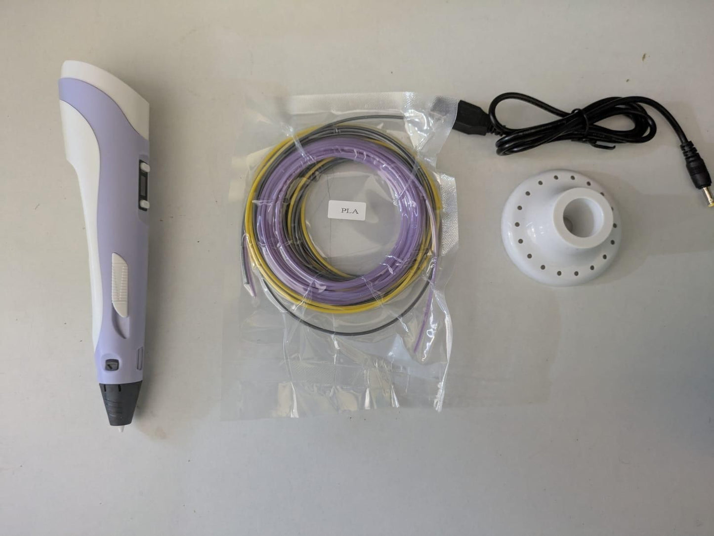 3D Printer Pen for Kids Complete 3D Drawing Pen Set with PLA Filament (Random Color)