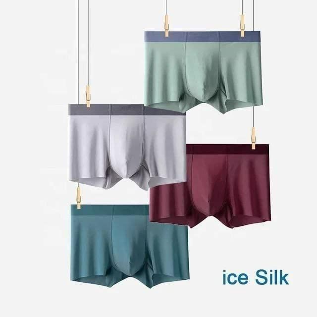 Glacio® Men's Ice Silk Briefs Boxers (Pack of 5)
