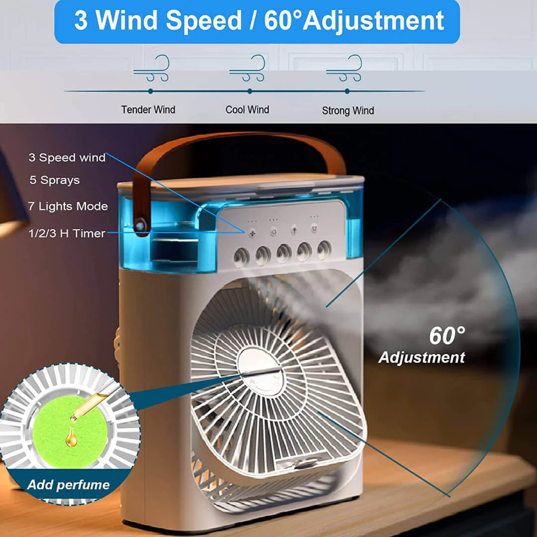 IcyAir™ - Personal Air Cooler & Humidifier