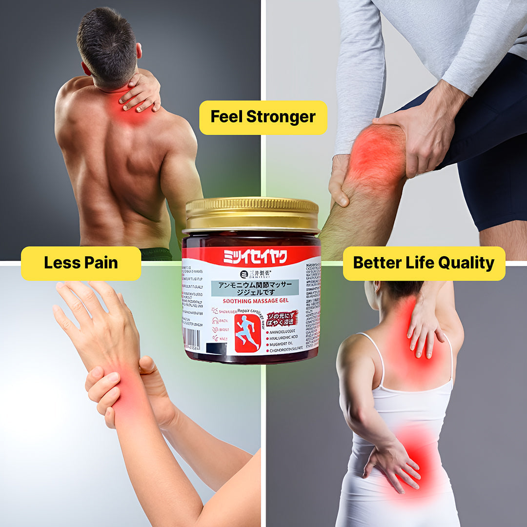 QuickRelief® - Japanese Instant Pain Relief Soothing Massage Gel (Buy 1 Get 1 Free)