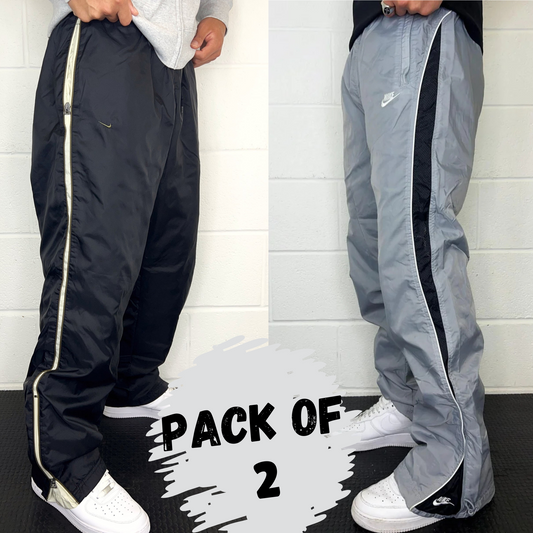 (BUY 1 GET 1 FREE) Oversized Track Pants Duo – Perfect Blend of Sporty & Casual