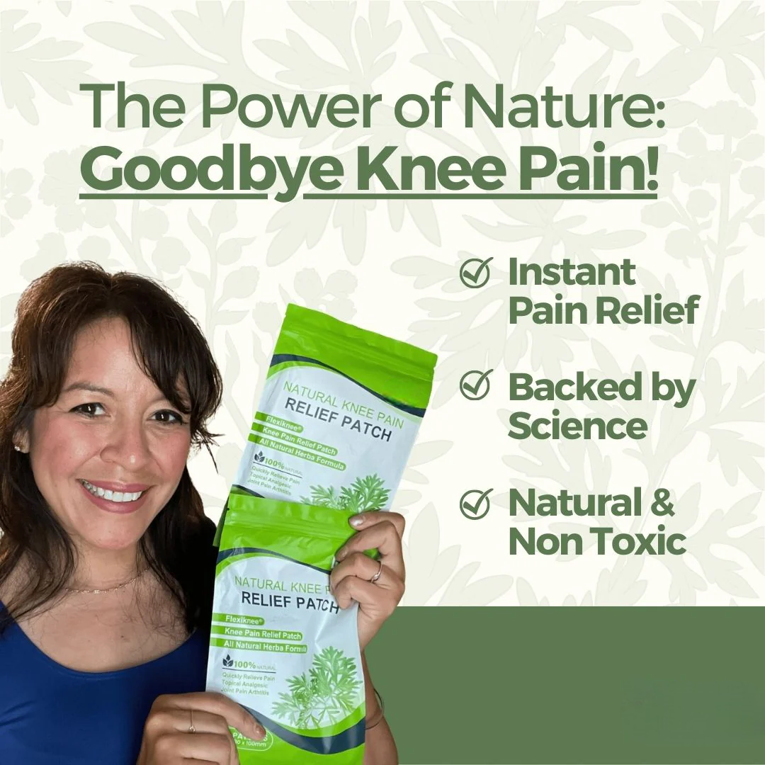 GreenSoothe™ - Natural Knee Pain Relief Patches 🌿🦵(BUY 1 GET 1 FREE)