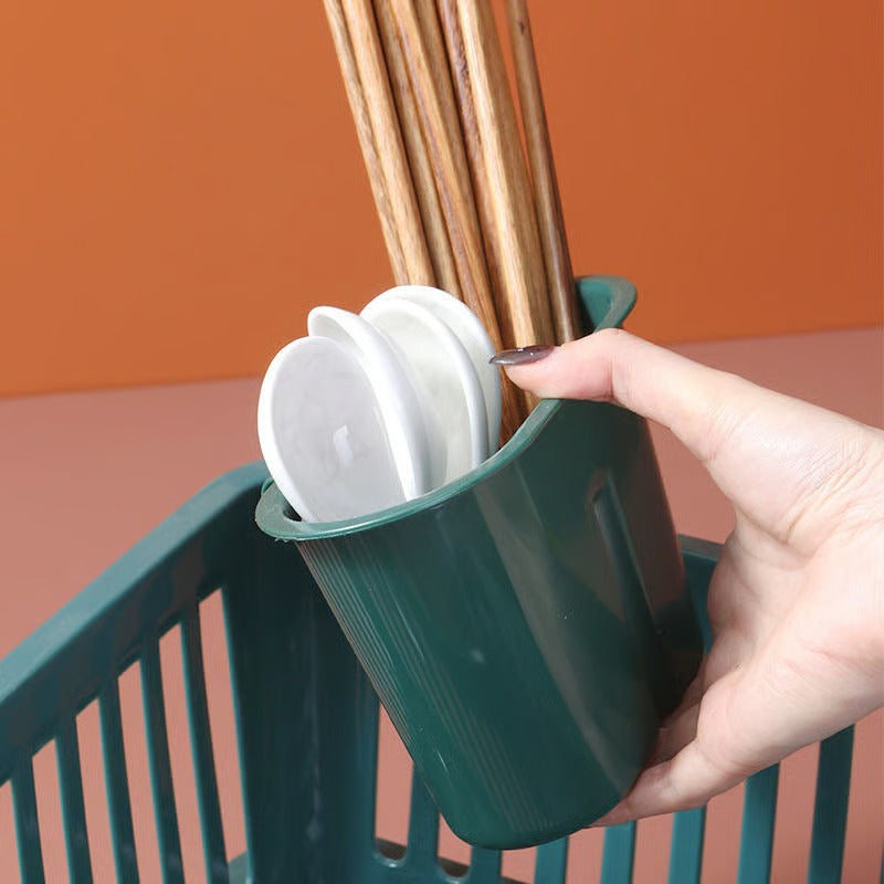 DishDock® - 3-in-1 Premium Kitchen Dish Drying Rack