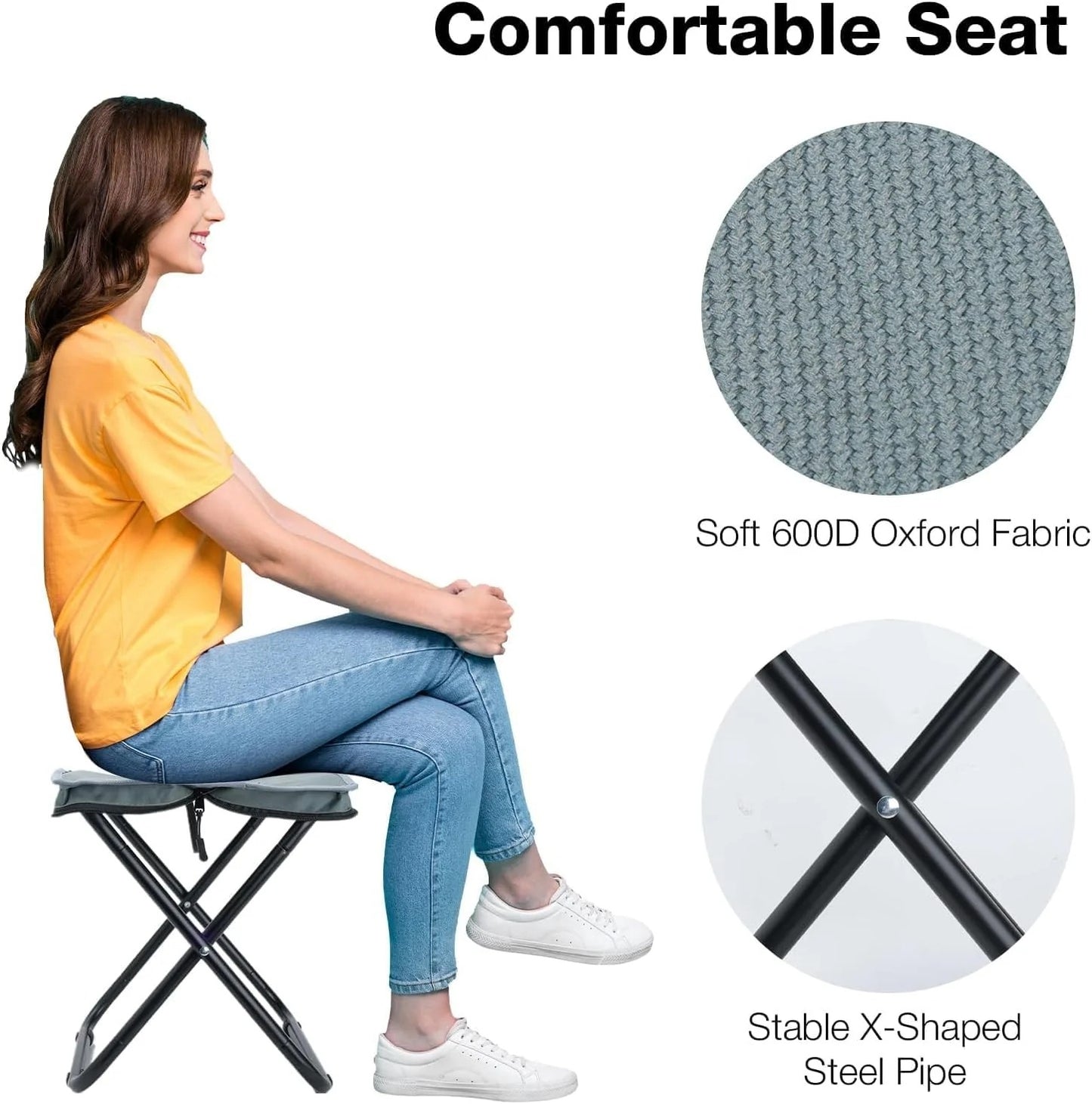 SnapStool® - Premium Ultralight Portable Folding Chair