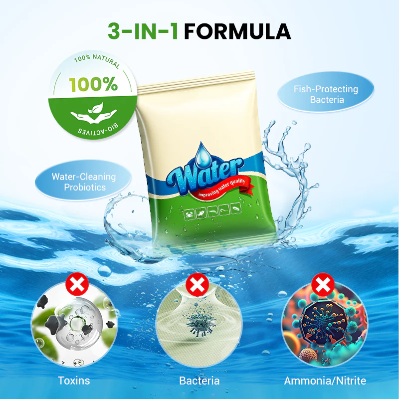 (BUY 1 GET 1 FREE) AquaPure® Max - Magic Instant Water Purifier Cleaner Powder