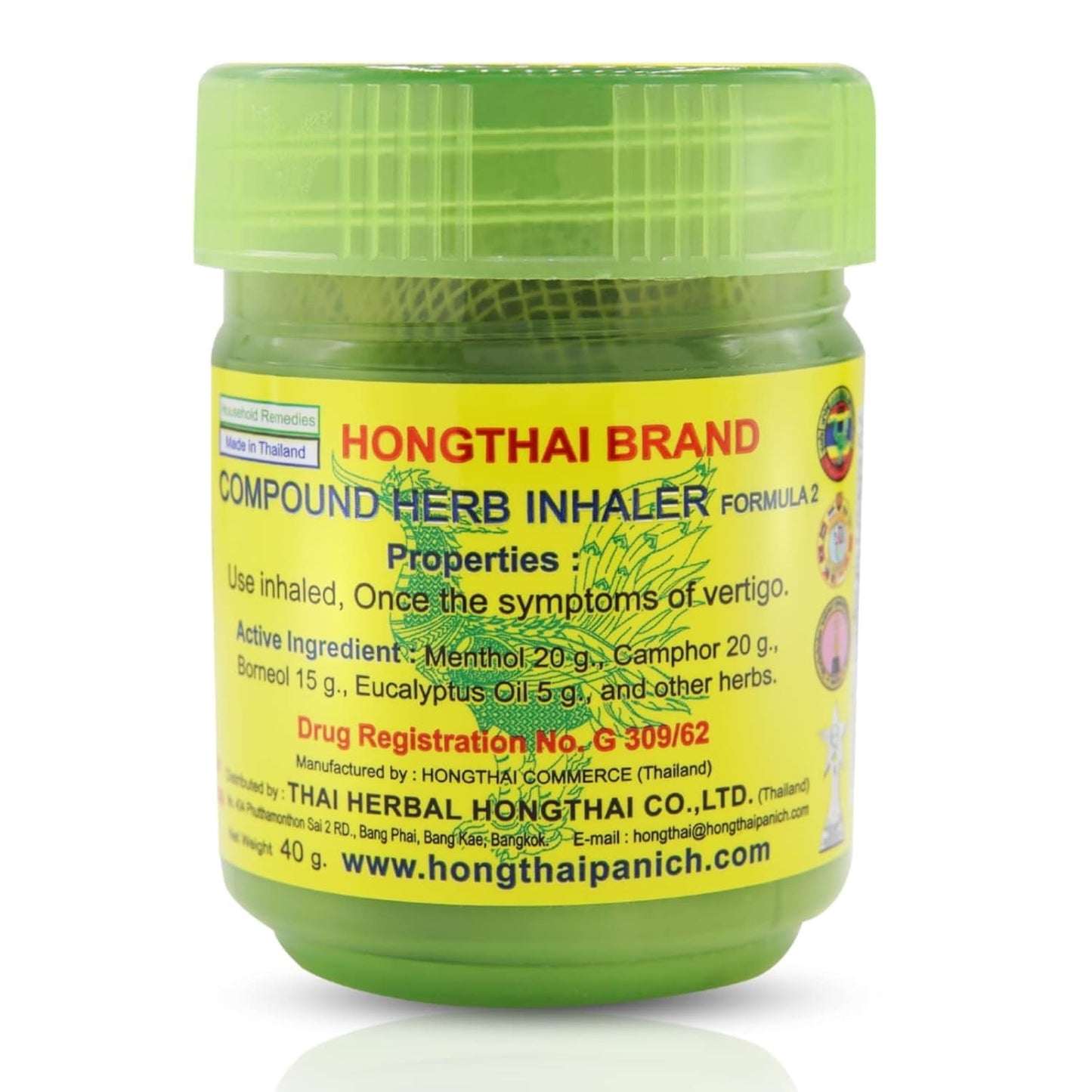 (BUY 1 GET 1 FREE) Hong Thai® - Premium Traditional Herbal Inhaler