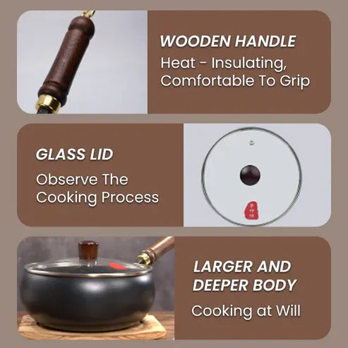 Castelle® - Premium Artisan Unenameled Cast Iron Casserole
