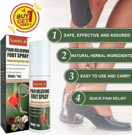 (BUY 1 GET 1 FREE) PainAway® - Pain Relieving Foot Spray