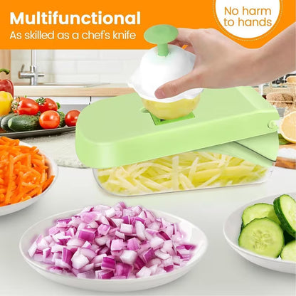 Chopora® - 15-in-1 Multifunctional Vegetable Chopper with 8 Blades