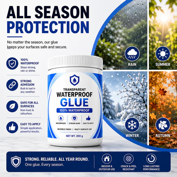 SealBond® - Transparent Waterproof Glue  Free Brush 200g each pack of 2