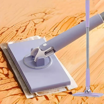 Floor Cleaner | Tissue Clip Mop with Long Handle | Automatic Cloth Changing Mop | (Tissue Mop)