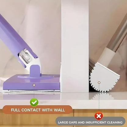 Floor Cleaner | Tissue Clip Mop with Long Handle | Automatic Cloth Changing Mop | (Tissue Mop)