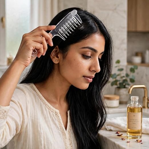 OilGlide® - Hair Oil Applicator Comb