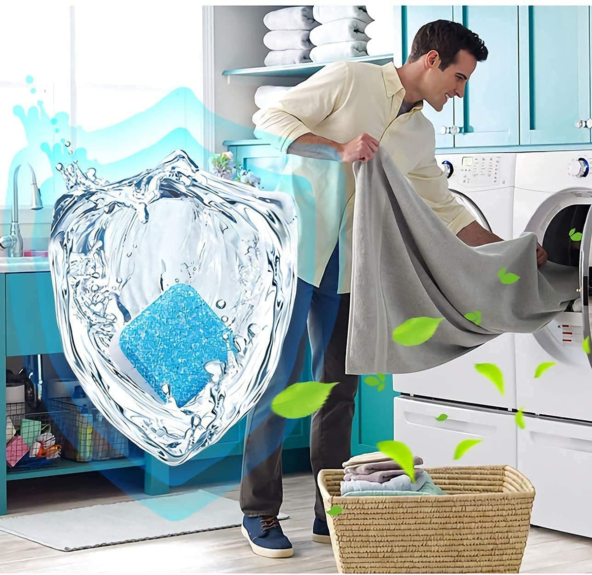 Washing Machine Deeo Cleaning Tablets Pack of 2( 20 psc )