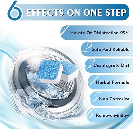 Washing Machine Deeo Cleaning Tablets Pack of 2( 20 psc )