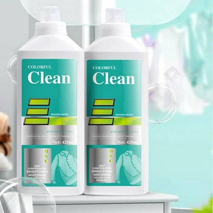 (BUY 1 GET 1 FREE) ClearWhite Max - 8 in 1 Colour Bleach Laundry Detergent Stain Remover