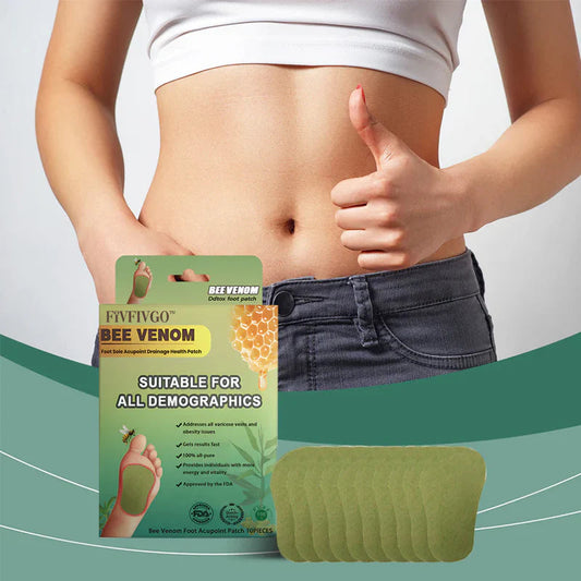 DetoxBee® - Bee Venom Foot Patches (Set of 60 Patches)