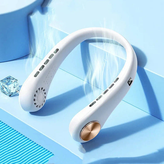 NeckNest™ - Portable Bladeless Hanging Rechargeable Neck Fan