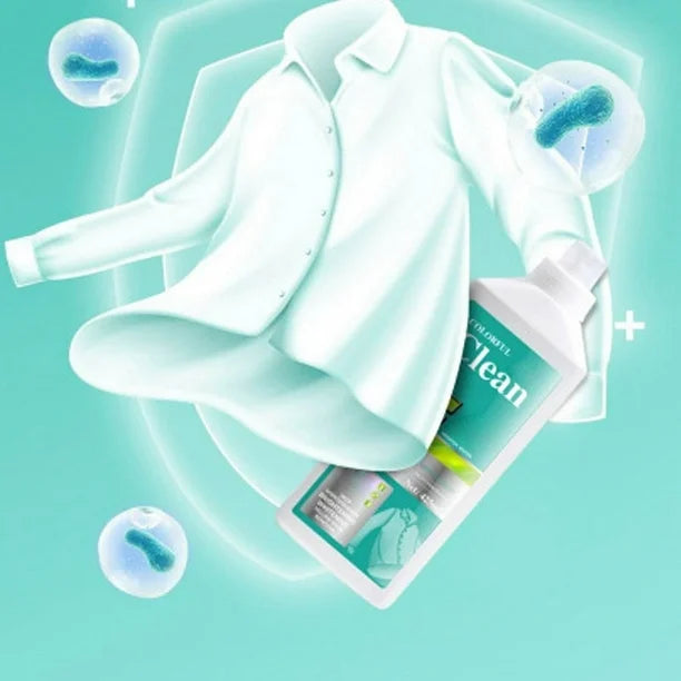 (BUY 1 GET 1 FREE) ClearWhite Max - 8 in 1 Colour Bleach Laundry Detergent Stain Remover