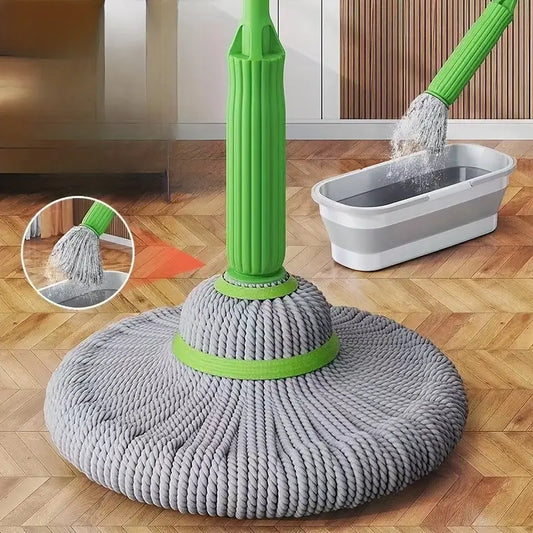 Self-twisting Water Rotating Mop