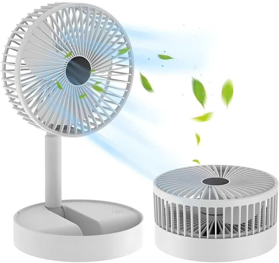 Powerful Rechargeable High Speed Table Desk Fan – Ski&Cela