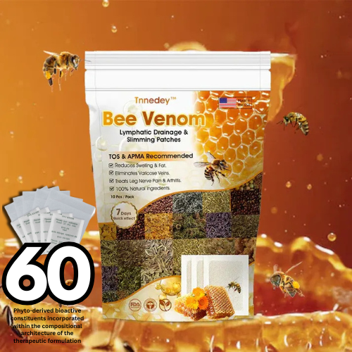 Bee Venom Lymphatic Drainage & Slimming Foot Patches (Pack of 10)