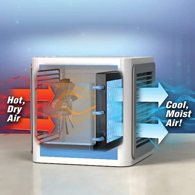 Portable Air Conditioner Mini Cooler Window AC Unit for Small Room