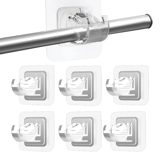 NoDrill+® Curtain Rod Self Adhesive Hook (Pack of 6)
