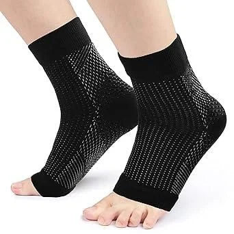 Swelling Arch Heel Socks Yoga Sport Protect Socks (Pack of 2)