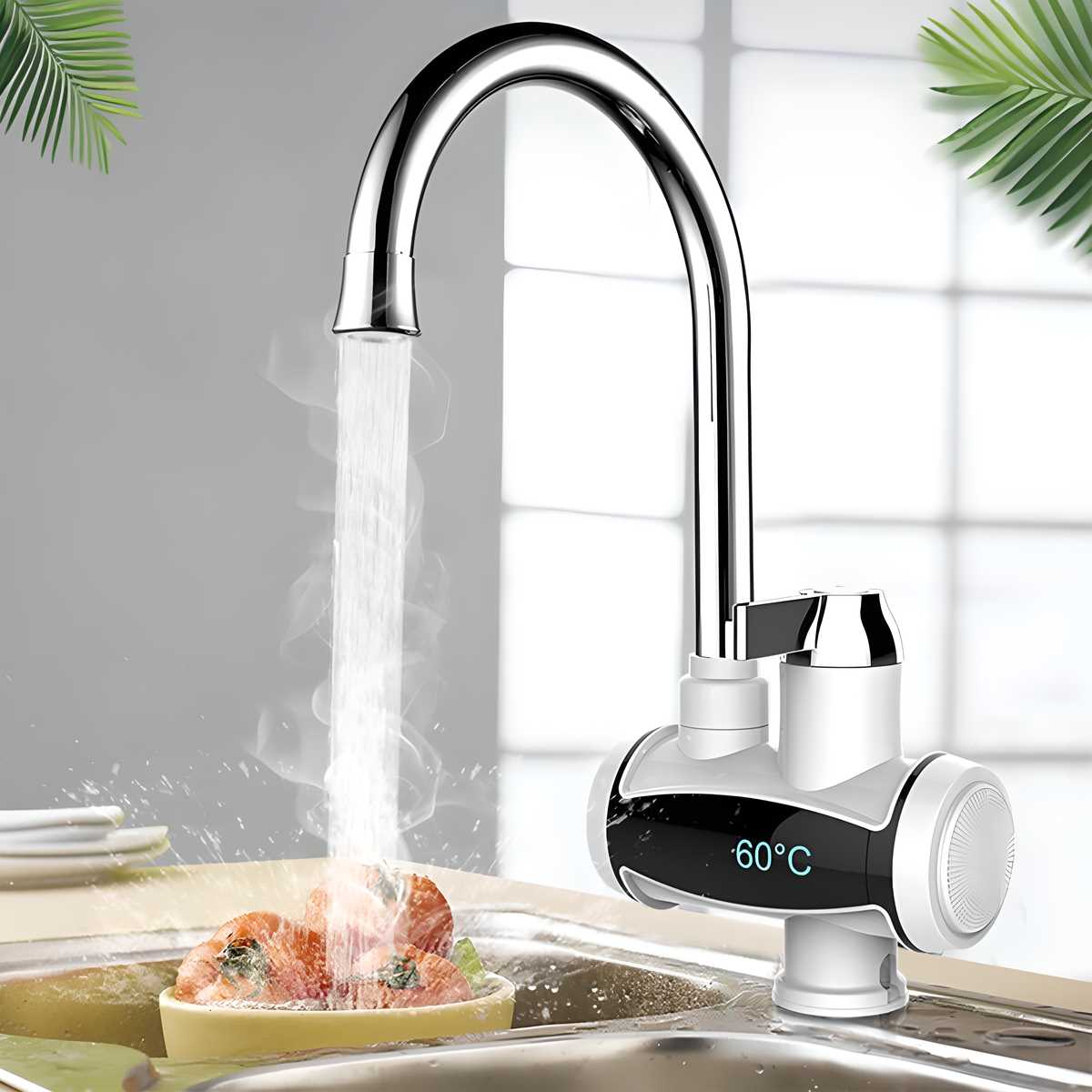 Instant Water Heating Tap Kitchen Water Heater Dispenser Faucet - Hydrove