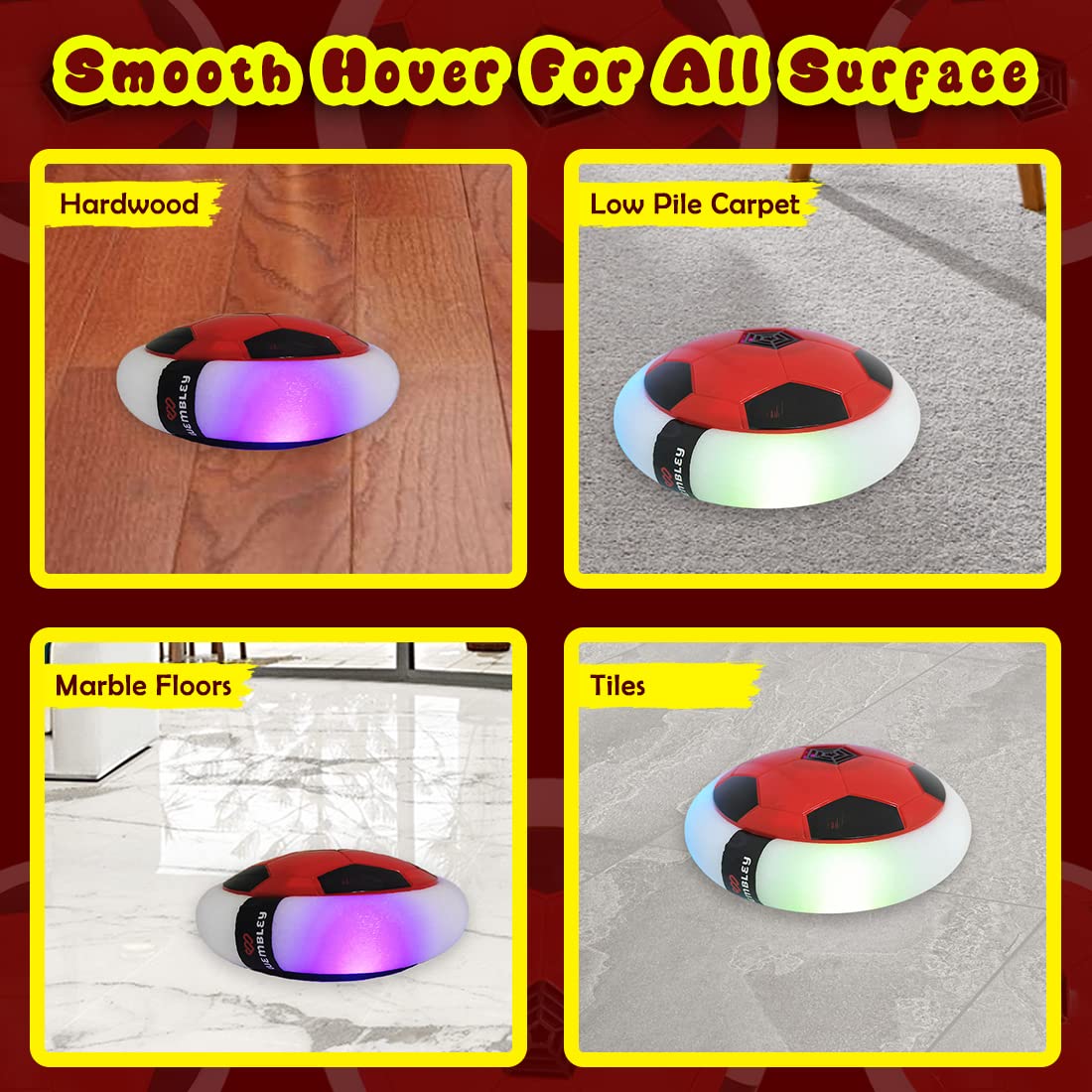 AirBlaze® - Electric Magic Floating Air LED Soccer Ball