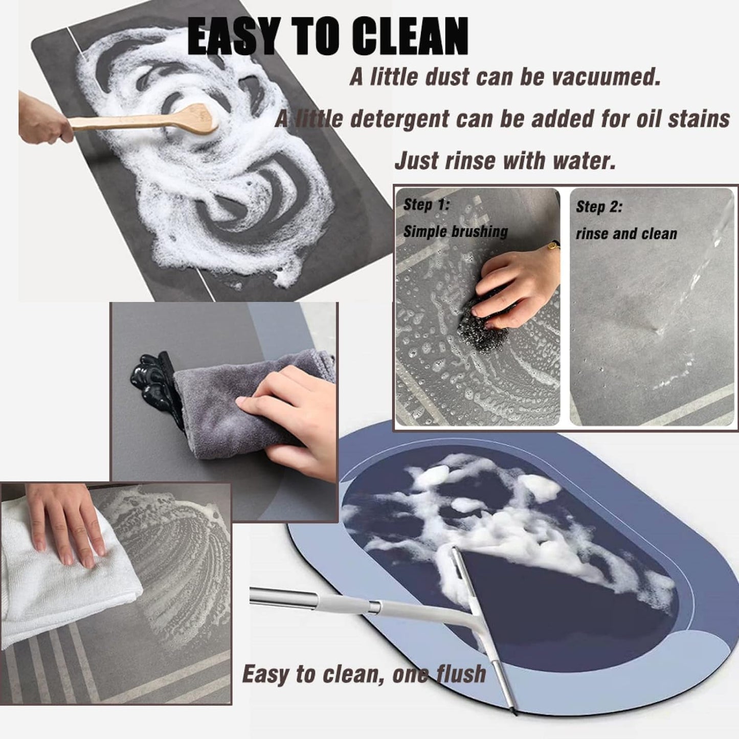 (BUY 1 GET 1 FREE) Absorbella® - Anti Slip Kitchen Floor Mat