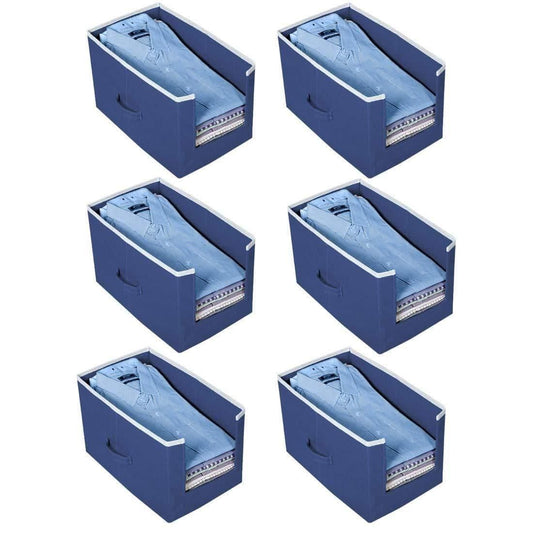 Wardrobee® Clothes Organizer - Shirt & Clothing Stackers (Pack of 6)