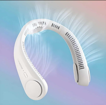 NeckNest™ - Portable Bladeless Hanging Rechargeable Neck Fan