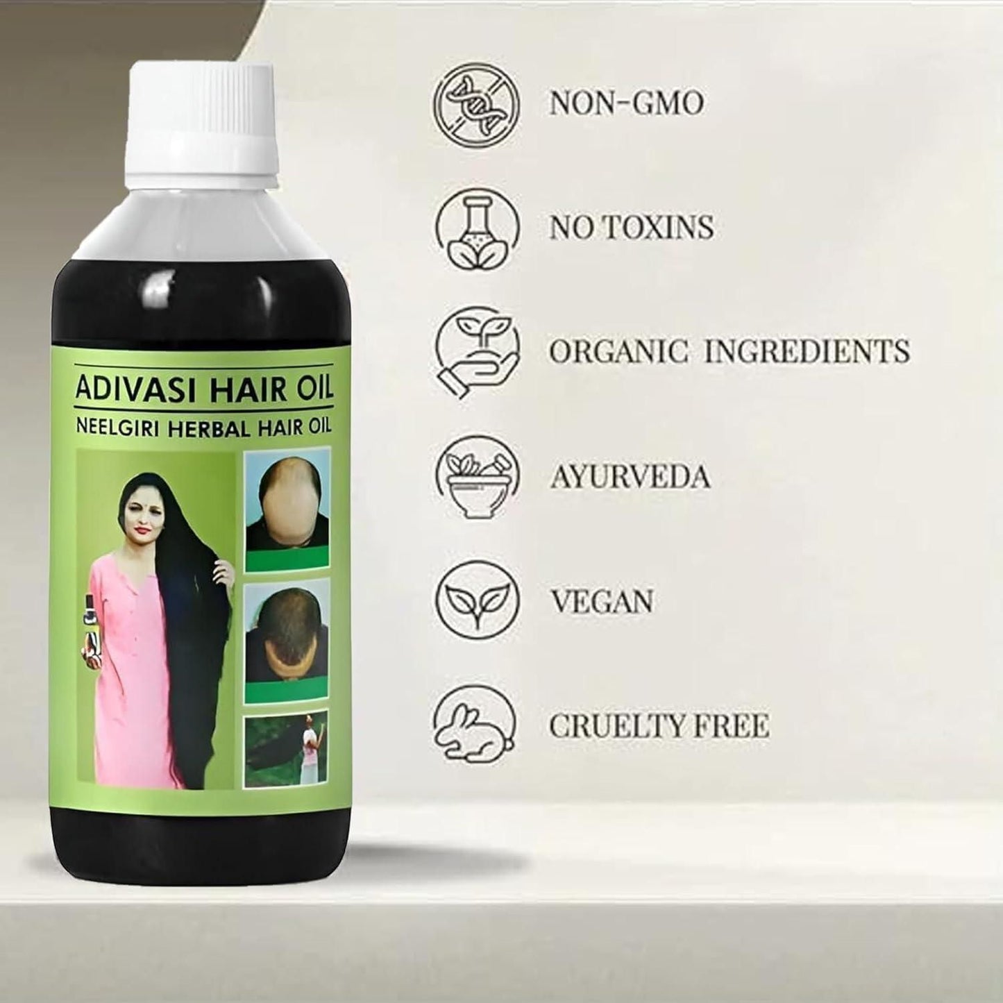 Adivasi Neelambari Hair Oil 125ML (Pack of 2)