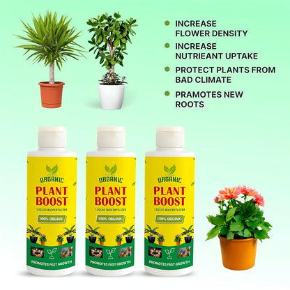 PlantBloom Pro™️ Plant Growth Liquid Fertiliser (Pack of 4)