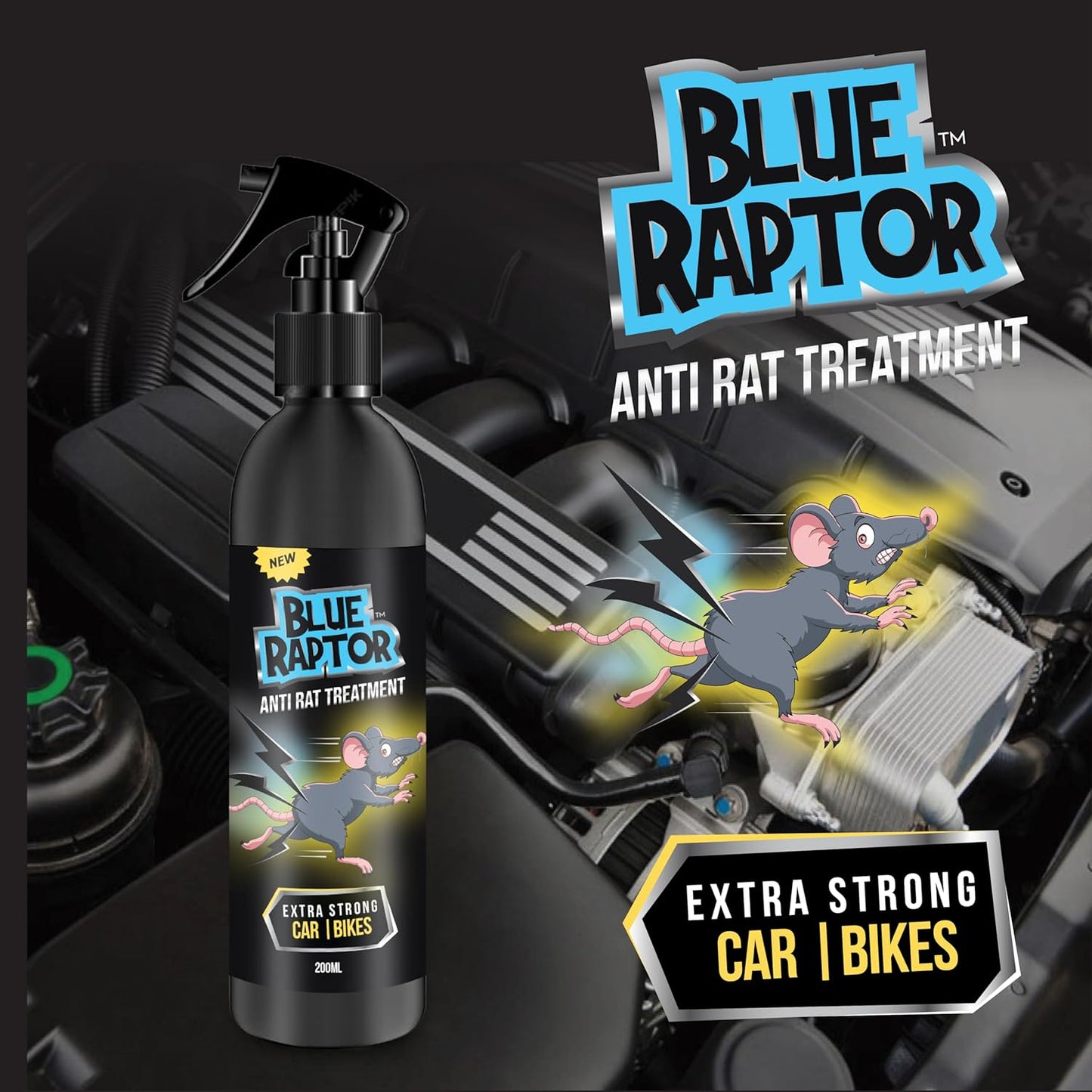 (BUY 1 GET 2) RatGuard Auto® - Rat Repellent Spray for Car 200ml