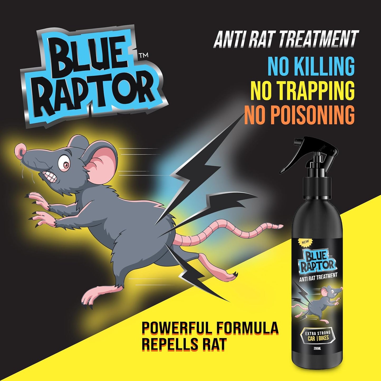 (BUY 1 GET 2) RatGuard Auto® - Rat Repellent Spray for Car 200ml