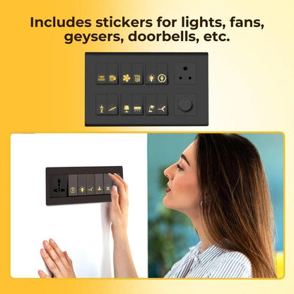 GoldSnap® - Premium Gold Switch Stickers