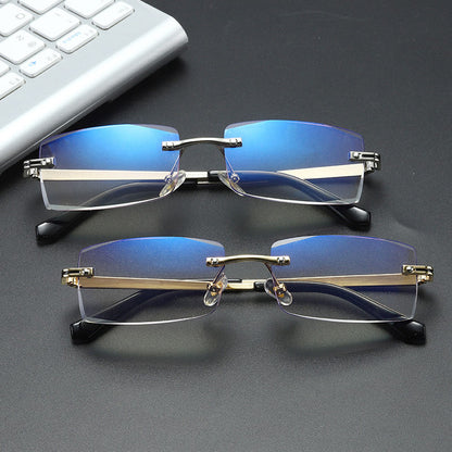 (BUY 1 GET 1 FREE) EyeVerge® - Premium Anti-Glare Anti-Reflection Blue Ray Reading Glasses