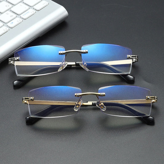 (BUY 1 GET 1 FREE) EyeVerge® - Premium Anti-Glare Anti-Reflection Blue Ray Reading Glasses