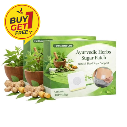 (BUY 1 GET 1 FREE) SugarEase® – Ayurvedic Herbs Sugar Patch (Pack of 10)