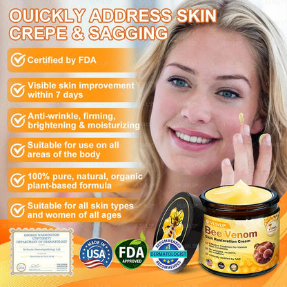 Bee Venom Skin Restoration Cream (BUY 1 GET 1 FREE)