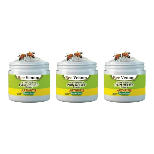 Bee Venom Joint and Bone Care Cream (Pack of 3)