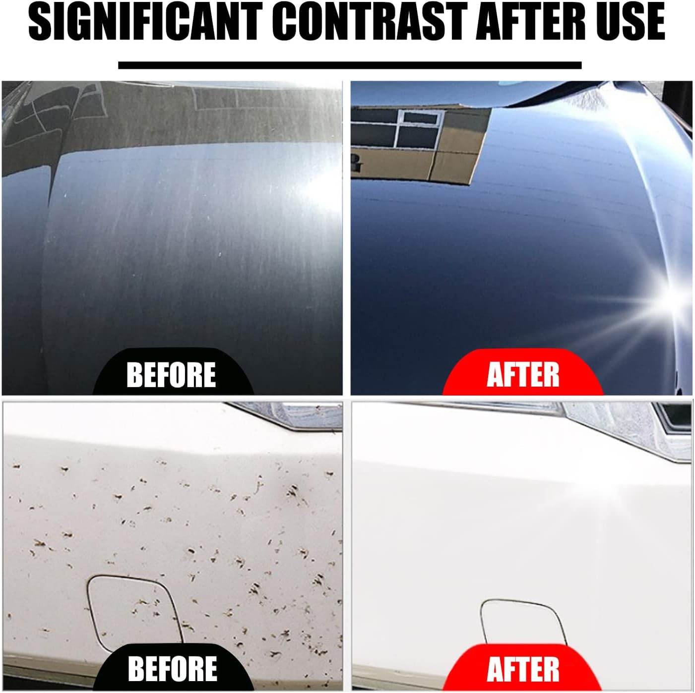 3 in 1 High Protection Quick Car Ceramic Coating Spray (Pack of 2)